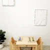 Solid Timber Table with 2 Toddler Chairs - 031089