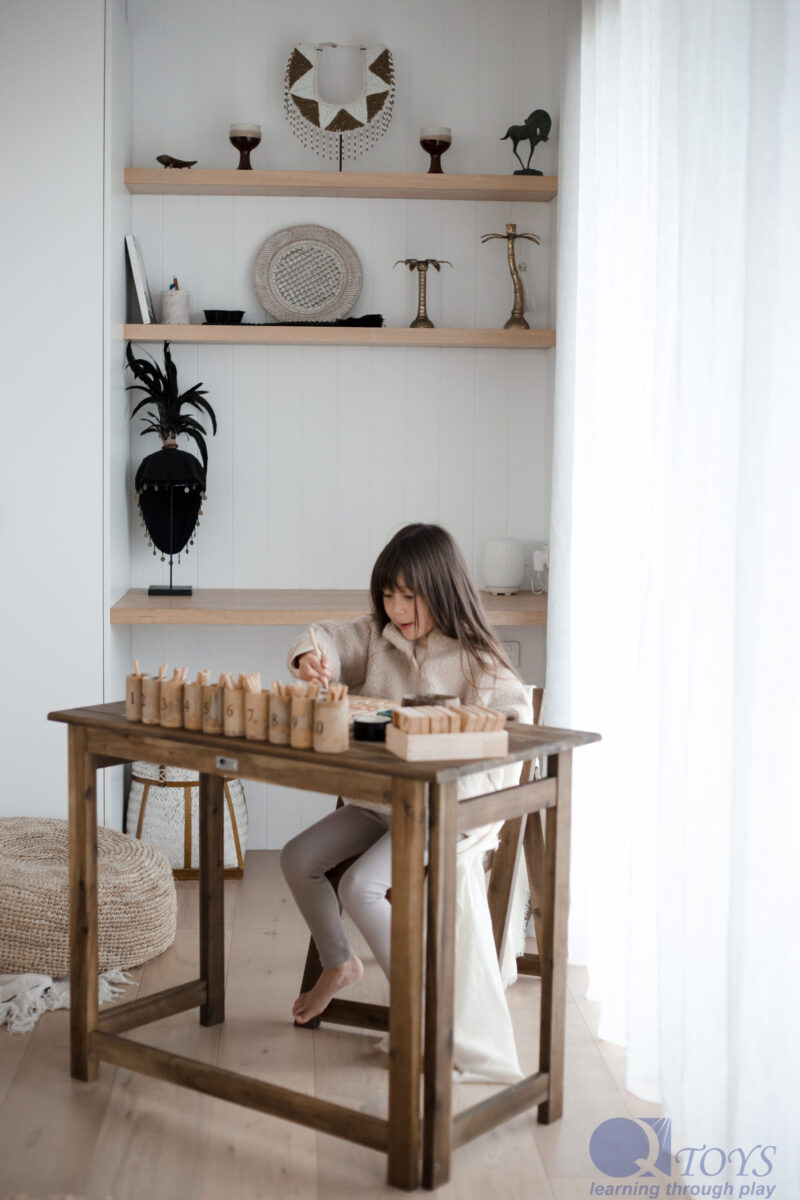 Foldable Study Desk and Chair-219